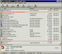 Free Uninstaller 1.1 screenshot. Click to enlarge!