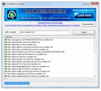 Free Website Submitter 1.1.6 screenshot. Click to enlarge!