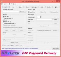 Free ZIP Password Recovery 3.60.68 screenshot. Click to enlarge!