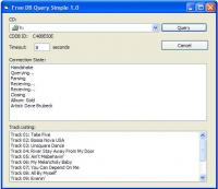 FreeDB OCX 2.0 screenshot. Click to enlarge!