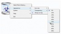 Freeraser 1.0.0.23 screenshot. Click to enlarge!