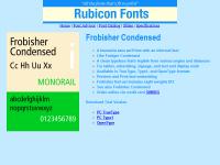Frobisher Condensed Font Type1 2.00 screenshot. Click to enlarge!