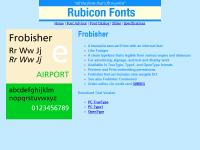 Frobisher Font Type1 2.00 screenshot. Click to enlarge!
