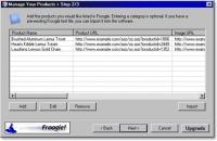 Froogie Froogle Submit 1.8 screenshot. Click to enlarge!