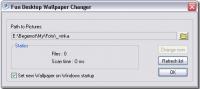 Fun Desktop Wallpaper Changer 1.22 screenshot. Click to enlarge!