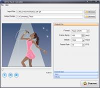 GIF to Flash Converter 4.1 screenshot. Click to enlarge!