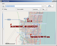 GMapCatcher 0.8.0.5 screenshot. Click to enlarge!