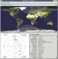 GPREDICT 1.3.3 screenshot. Click to enlarge!