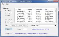GPRS Online Log 4.2.5.8 screenshot. Click to enlarge!