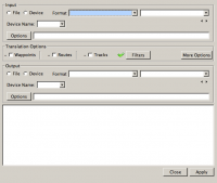 GPSBabel 1.5.3 screenshot. Click to enlarge!