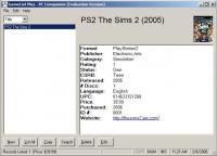 GameList Plus 4.5.9 screenshot. Click to enlarge!