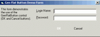 Gen Flat Button screenshot. Click to enlarge!