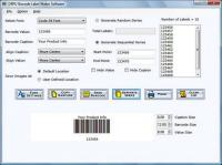 Generate Barcodes 5.0.1.5 screenshot. Click to enlarge!