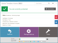 Genie Timeline Home 2016 7.0.1.100 screenshot. Click to enlarge!