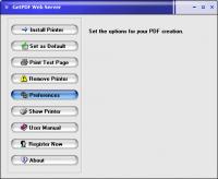 GetPDF Web Server 3.0 screenshot. Click to enlarge!