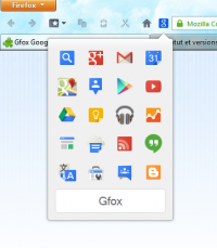 Gfox Google Shortcuts 1.3 screenshot. Click to enlarge!