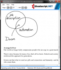 Ghostscript.NET 1.1.9 screenshot. Click to enlarge!