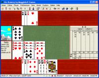 Gin Rummy by MeggieSoft Games 2008 screenshot. Click to enlarge!