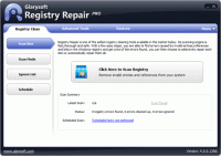 Glary Registry Repair 4.0.0.1266 screenshot. Click to enlarge!
