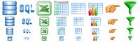 Glossy Data Icons 2013.1 screenshot. Click to enlarge!