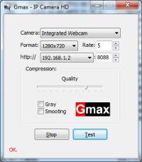 Gmax - IP Camera HD 1.0.1 screenshot. Click to enlarge!