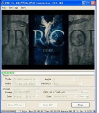GoGo DVD To avi/vcd/svcd ripper 1.2.7 screenshot. Click to enlarge!