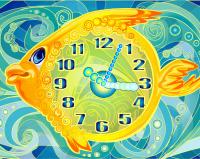 Gold Fish Clock ScreenSaver 2.3 screenshot. Click to enlarge!