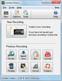 Golden Videos 3.00 screenshot. Click to enlarge!
