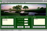 GolfMonitor 1.0.4 screenshot. Click to enlarge!