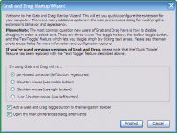 Grab And Drag 3.1.2 screenshot. Click to enlarge!