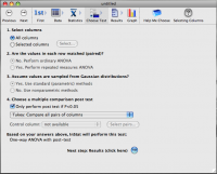 GraphPad InStat 3.10 screenshot. Click to enlarge!
