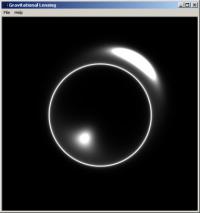 Gravitational Lensing 1.00 screenshot. Click to enlarge!