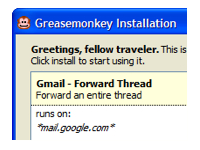 Greasemonkey 3.11 screenshot. Click to enlarge!