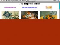 Great Works of Art/The Impressionists 1.0 screenshot. Click to enlarge!