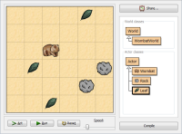 Greenfoot 3.0.4 screenshot. Click to enlarge!