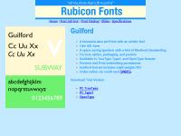 Guilford Font Type1 2.00 screenshot. Click to enlarge!