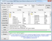 HS FTP Library 1.3.8 screenshot. Click to enlarge!