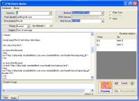 HTM Batch Mailer 1.3.0.0 screenshot. Click to enlarge!