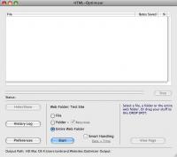 HTML-Optimizer 10.7.2 screenshot. Click to enlarge!