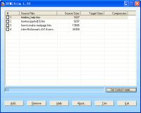 HTMLTrim 1.20 screenshot. Click to enlarge!