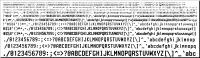 HVLJFont - Soft Fonts for Laser Printers 1.0 screenshot. Click to enlarge!