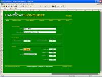 HandicapConquest 1.31 screenshot. Click to enlarge!