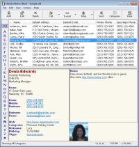 Handy Address Book 8.2 screenshot. Click to enlarge!