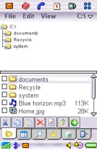 Handy Explorer for Sony Ericsson 1.0 screenshot. Click to enlarge!