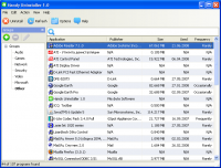 Handy Uninstaller 1.2 screenshot. Click to enlarge!