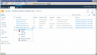 HarePoint Workflow Scheduler for SharePoint 1.5.976 screenshot. Click to enlarge!