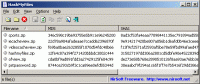 HashMyFiles 2.23 screenshot. Click to enlarge!