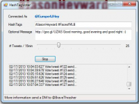 HashTagVoter 1.0.0 screenshot. Click to enlarge!