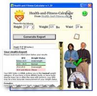 Health-And-Fitness-Calculator 1.32 screenshot. Click to enlarge!