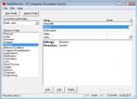 HealthFile Plus 5.0.2 screenshot. Click to enlarge!